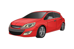 Picture of Vauxhall Astra 2009-2013