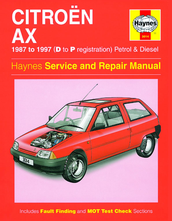 Citroen Ax Haynes Repair Manuals & Guides