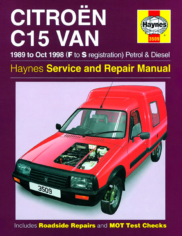 Citroen C15 Haynes Repair Manuals & Guides