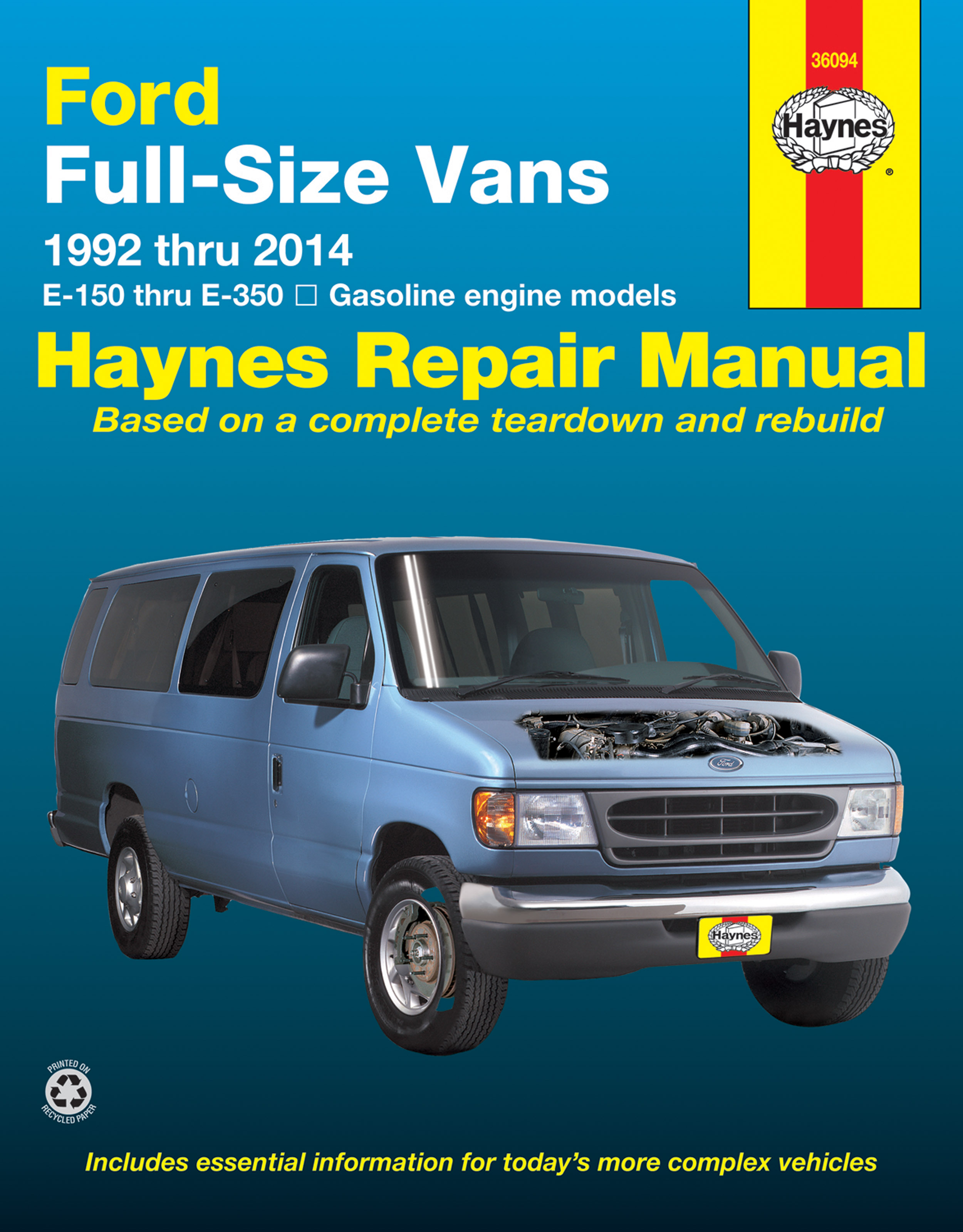 E 350 Econoline Club Wagon Haynes Manuals