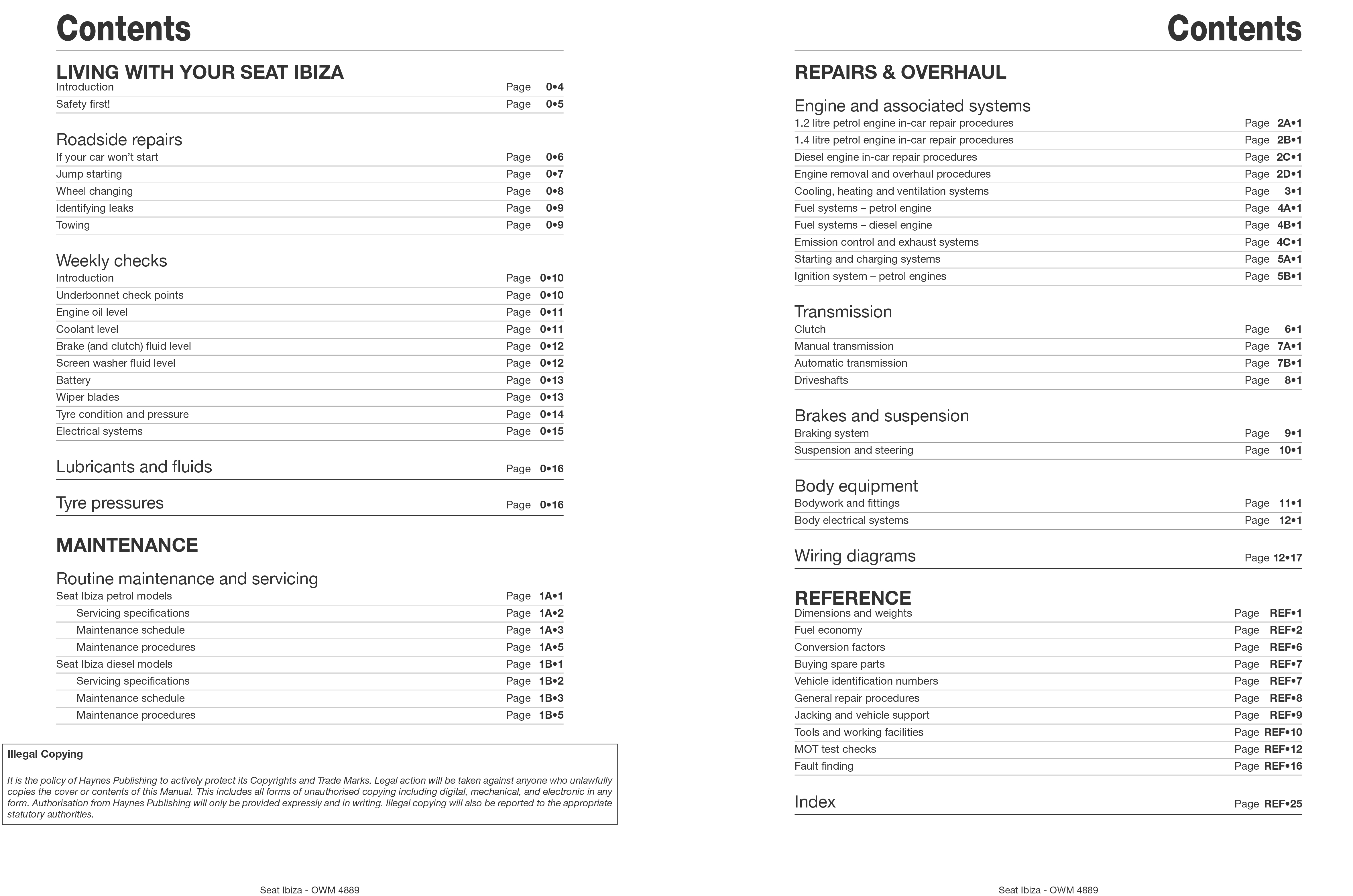 Seat Ibiza 6j Service Manual