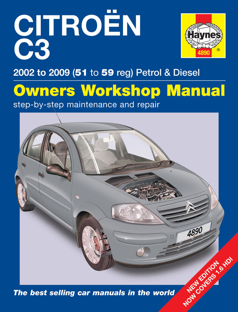 Citroen C3 Haynes Repair Manuals & Guides