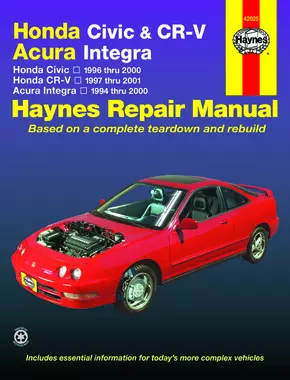 Haynes Repair Manual Free Download Honda Odyssey 2000