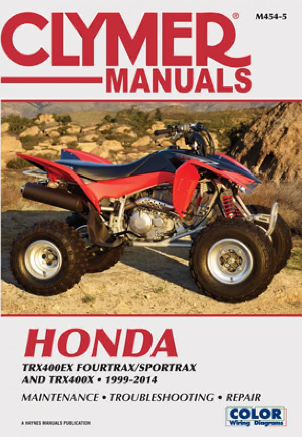 Honda TRX400EX FourTrax/SportTrax & TRX400X (1999-2014) Service Repair Manual Online Manual Honda TRX400EX FourTrax/SportTrax & TRX400X (1999-2014) Service Repair Manual Online Manual