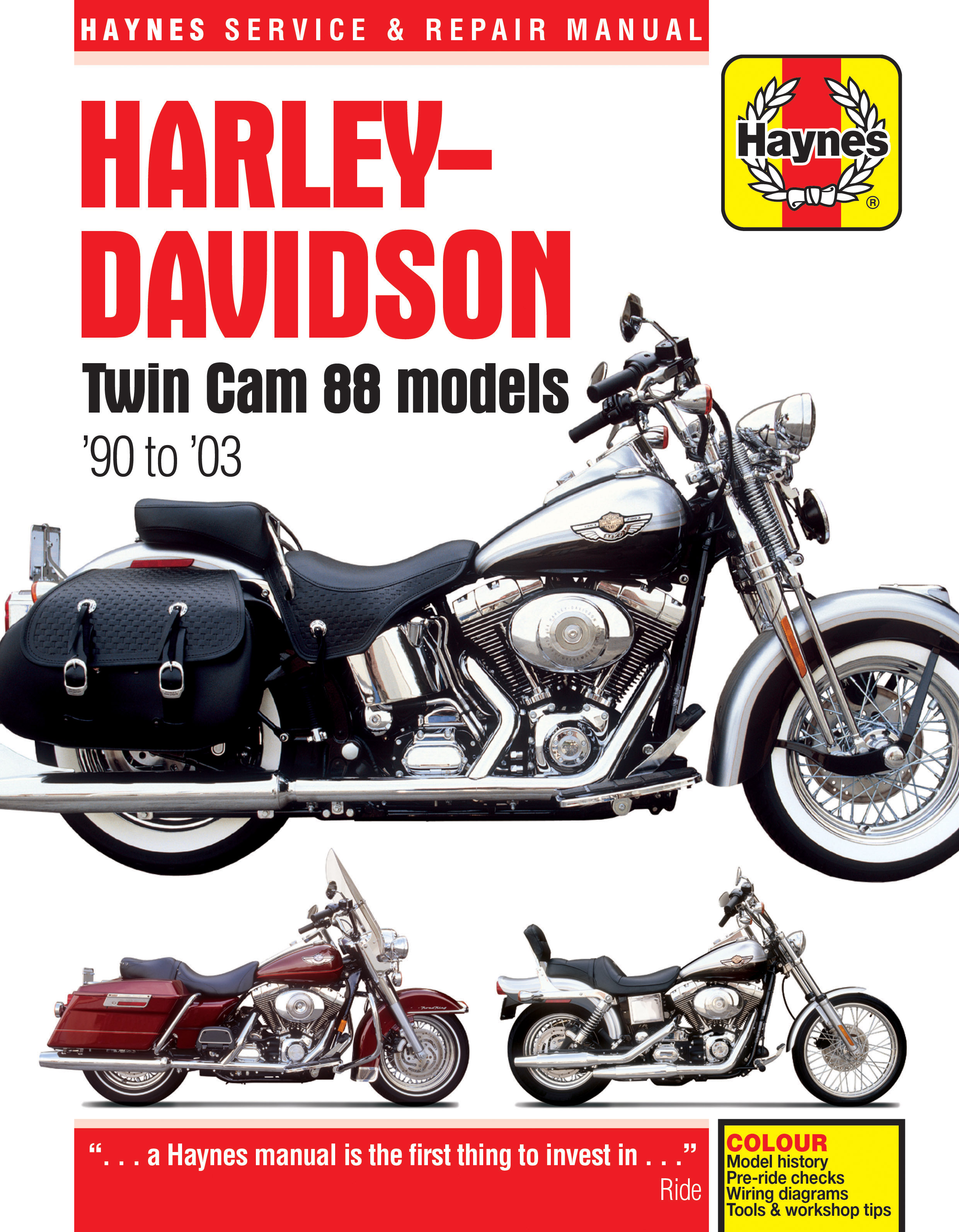Harley Davidson Twin Cam 88 96 Amp 103 Models 99 10