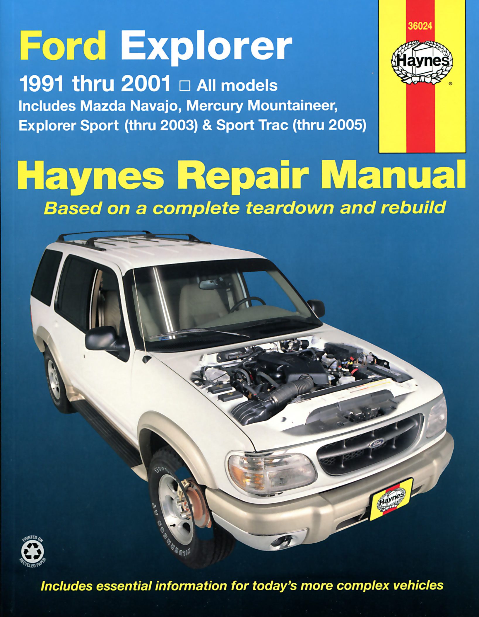 2000 Ford Explorer Repair Manual