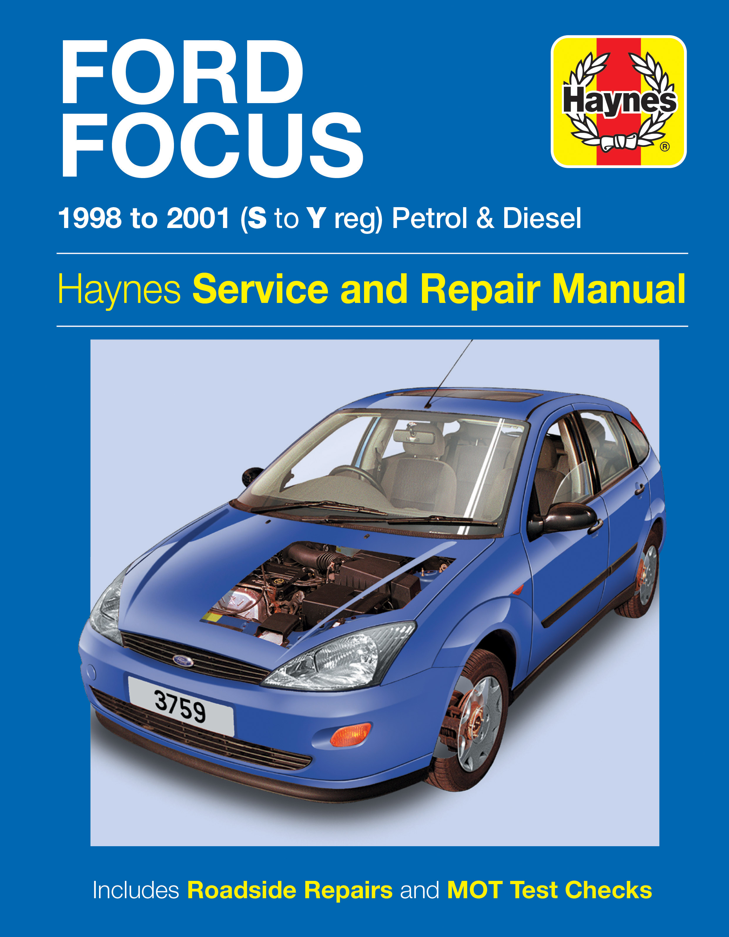 Ford Focus Petrol &amp; Diesel (98 - 01) Haynes Repair Manual ...