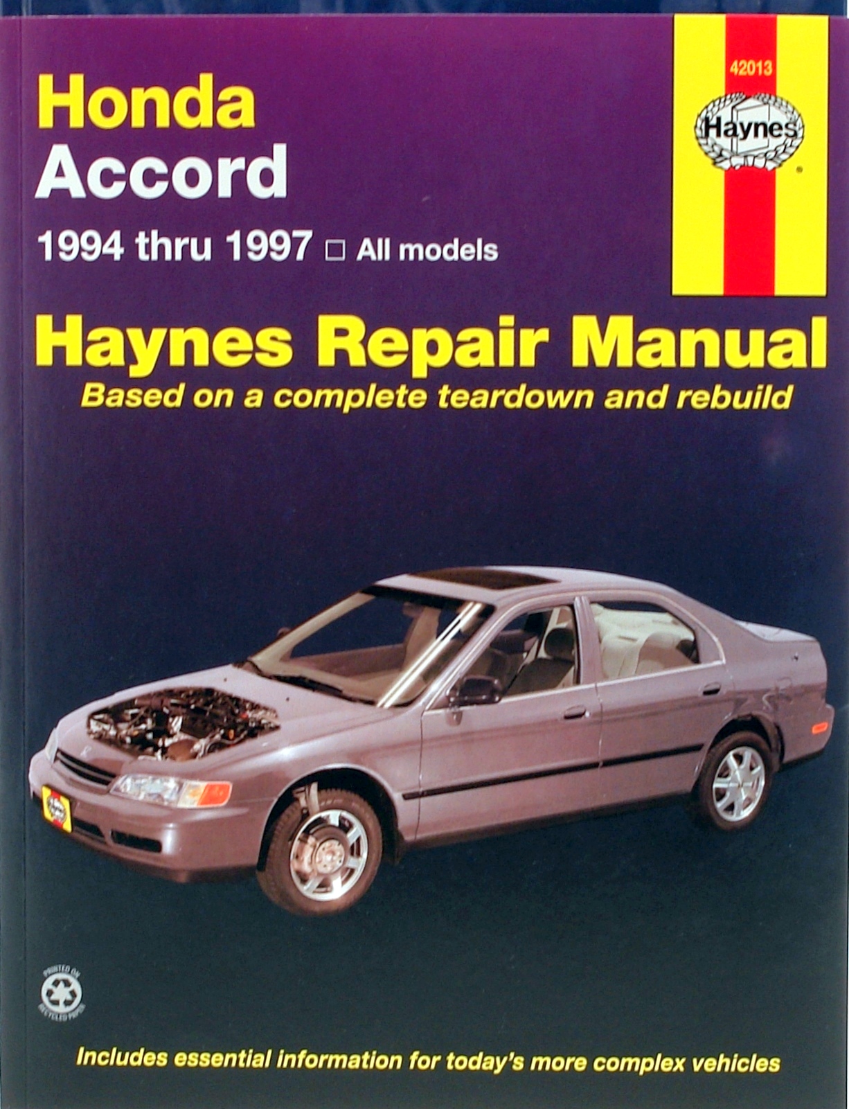 Honda Accord (1994-1997) Haynes Repair Manual (USA) Honda Accord (1994-1997) Haynes Repair Manual (USA)