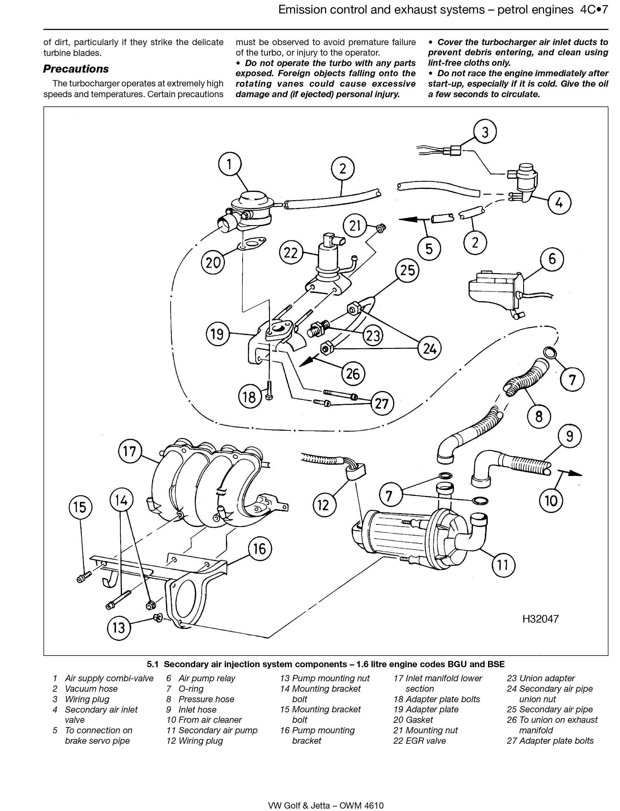 Volkswagen GOLF Haynes Repair Manuals & Guides