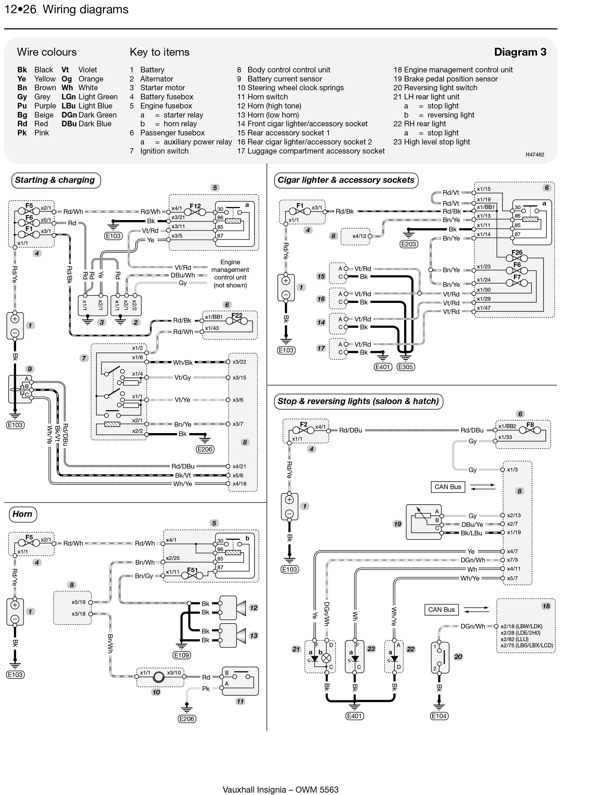 Vauxhall/Opel Insignia Petrol &amp; Diesel (08 - 12) Haynes ...