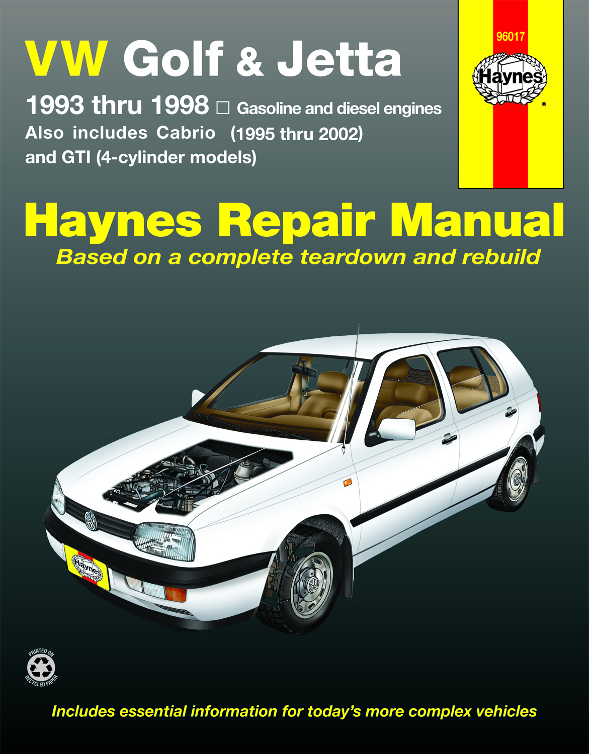 Service manual [Vehicle Repair Manual 1993 Volkswagen Gti ...