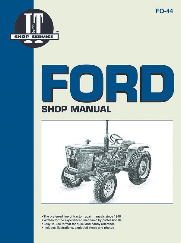 Ford Model 1100 2100 Diesel Tractor Service Repair Manual Haynes Publishing