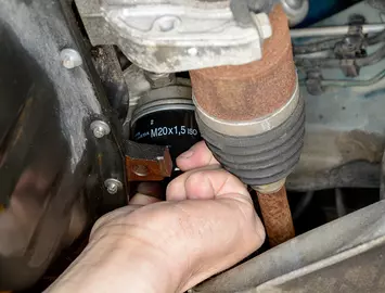 Oil Filter Change Image