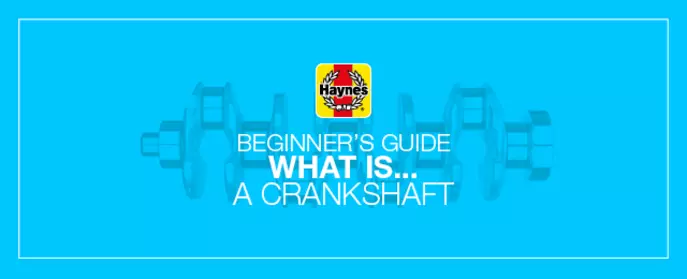 What is a crankshaft and what does it do?