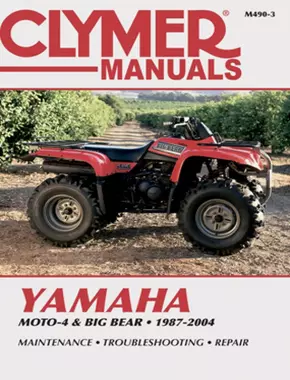 Yamaha Moto-4 & Big Bear ATV (87-04) Clymer Repair Manual