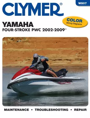 Yamaha Four Stroke Personal Watercraft (2002-2009) Service Repair Manual