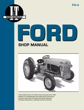 Ford Model 2n 8n 9n Tractor Service Repair Manual Haynes Publishing Ford Model 2n 8n 9n Tractor Service Repair Manual Haynes Publishing