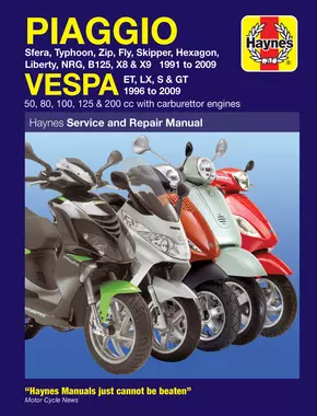 Piaggio Fly 125 Service Manual Piaggio Fly 125 Service Manual