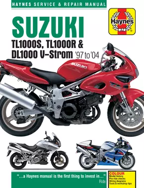 Suzuki TL1000S/R & DL1000 V-Strom (97 - 04) Haynes Repair Manual