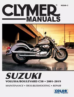 Suzuki Volusia/Boulevard C50 Motorcycle (2001-2019) Service Repair Manual
