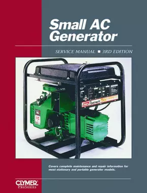 Proseries Small AC Generator (Prior to 1990) Service Repair Manual Vol. 1 