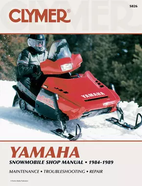 Yamaha Snowmobile (1984-1989) Service Repair Manual