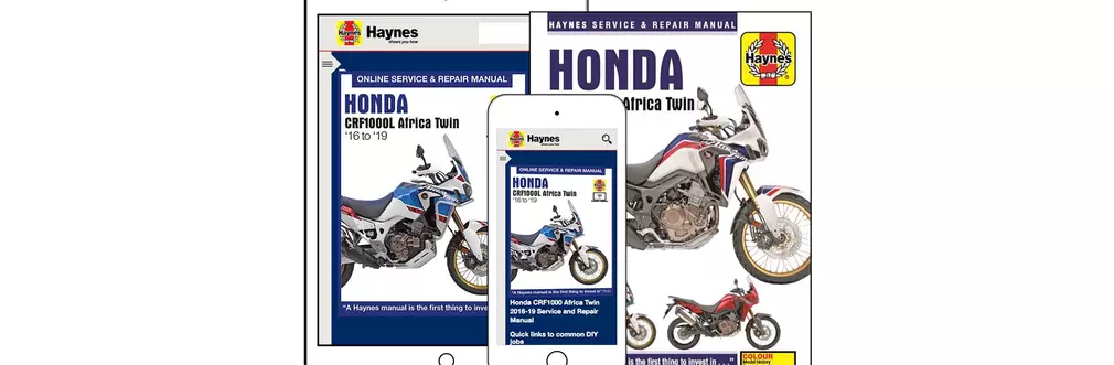 Haynes publishes new manual for Honda CRF1000L Africa Twin