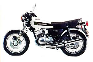 Kawasaki 250 triple
