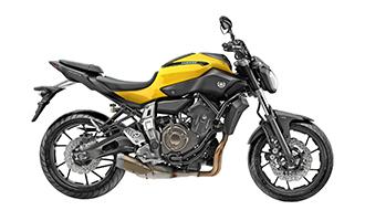 Yamaha MT-07 2014 to 2017