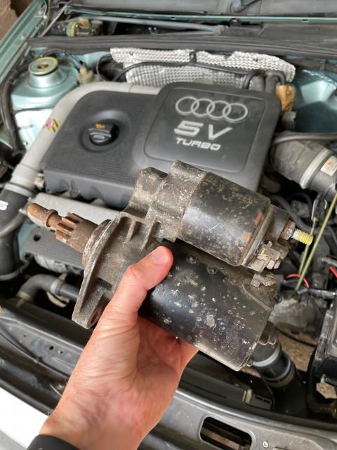VW Passat starter motor