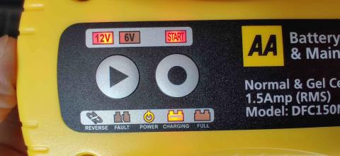 Battery charger display why battery charger not working