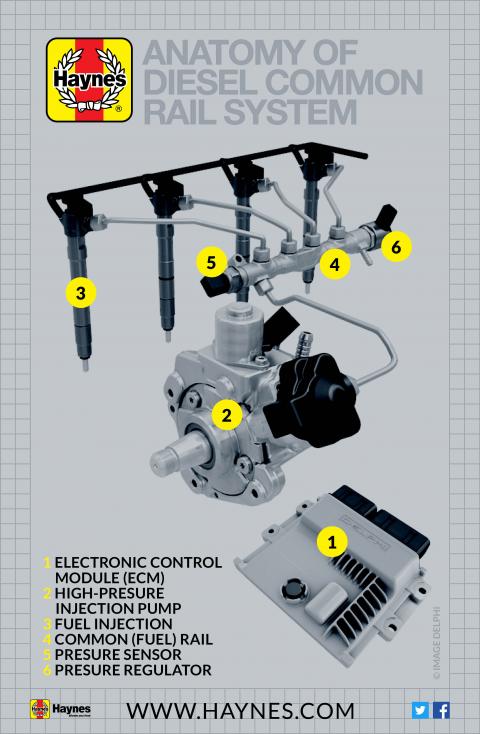 Anatomy of a diesel common rail system Anatomy of a diesel common rail system