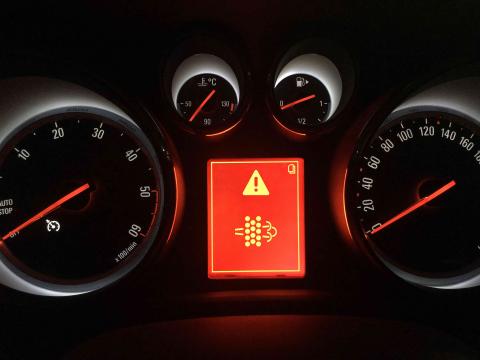 DPF warning light DPF light