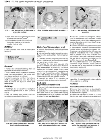 Opel VECTRA Haynes Repair Manuals & Guides