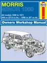 Morris Minor 1000 (56 - 71) Haynes Repair Manual