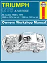 Triumph GT6 & Vitesse (62 - 74 ) Haynes Repair Manual