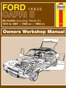 Ford Capri II (and III) 1.6 & 2.0 (74 - 87) Haynes Repair Manual