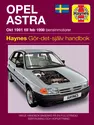 Opel Astra (1991 - 1998) Haynes Repair Manual (svenske utgava)