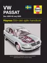 VW Passat dec (2000 - Maj 2005) Haynes Repair Manual (svenske utgava)