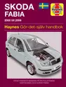 Skoda Fabia (2000 - 2006) Haynes Repair Manual (svenske utgava)