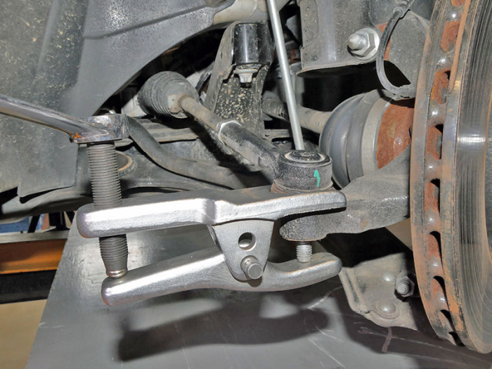 Splitting the ball joints