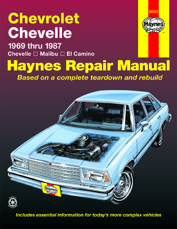Chevrolet Chevelle, Malibu & El Camino (69-87) Haynes Repair Manual