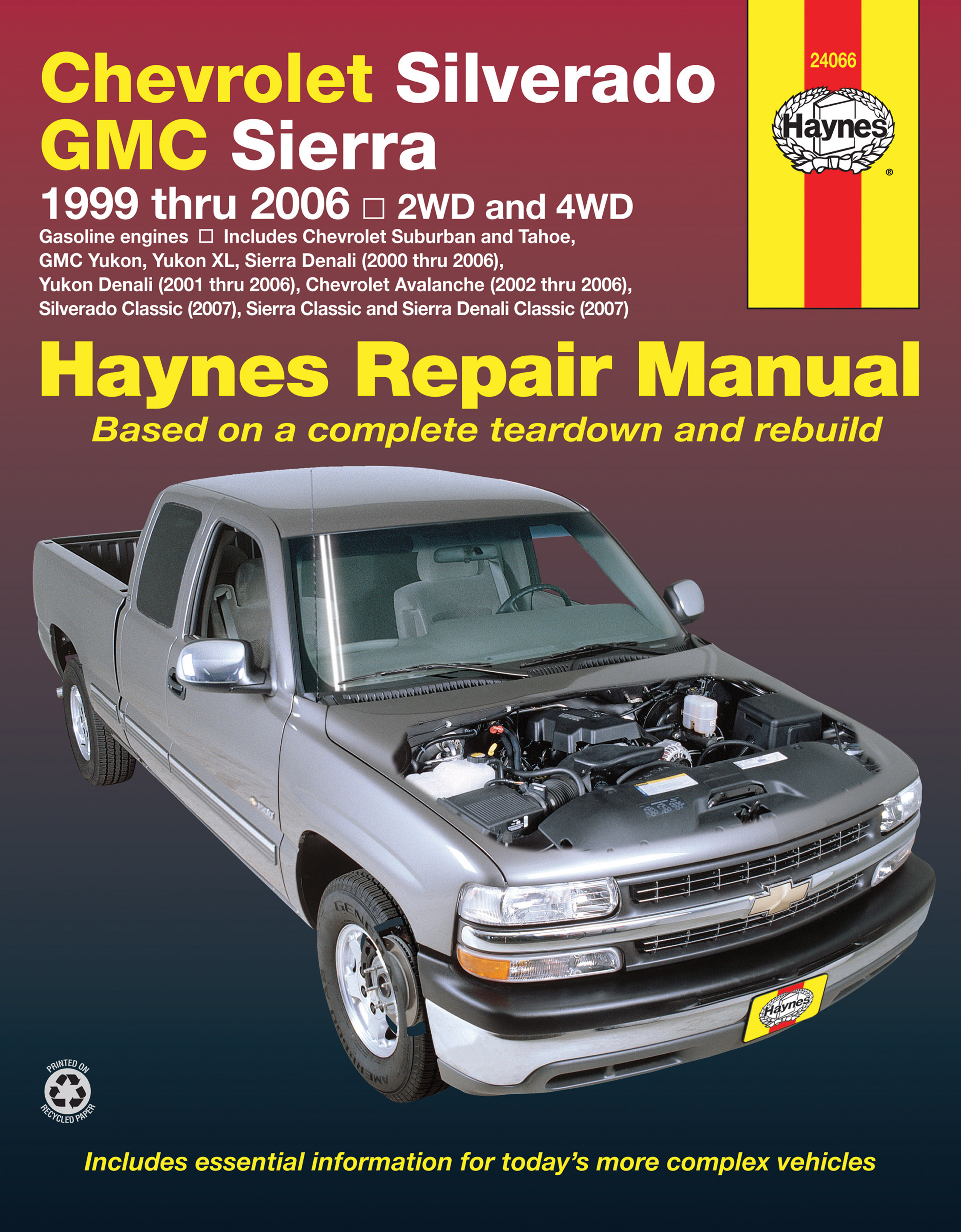 Chevrolet Silverado Classic 2500 Haynes Repair Manuals & Guides  Haynes Manuals