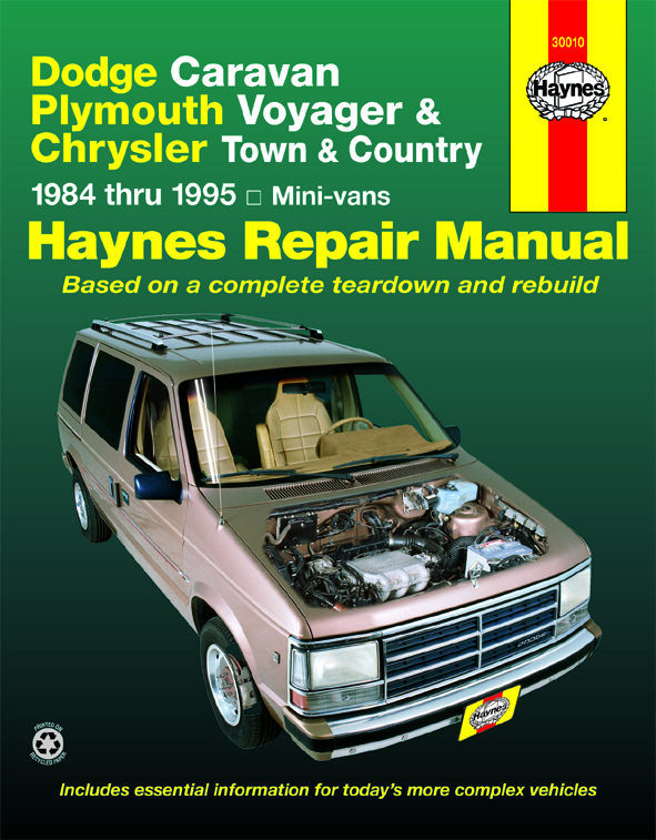 Dodge Caravan, Plymouth Voyager & Chrysler Town & Country (84-95) Haynes Repair Manual