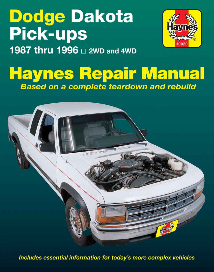 Dodge Dakota Pick-up (87-96) Haynes Repair Manual
