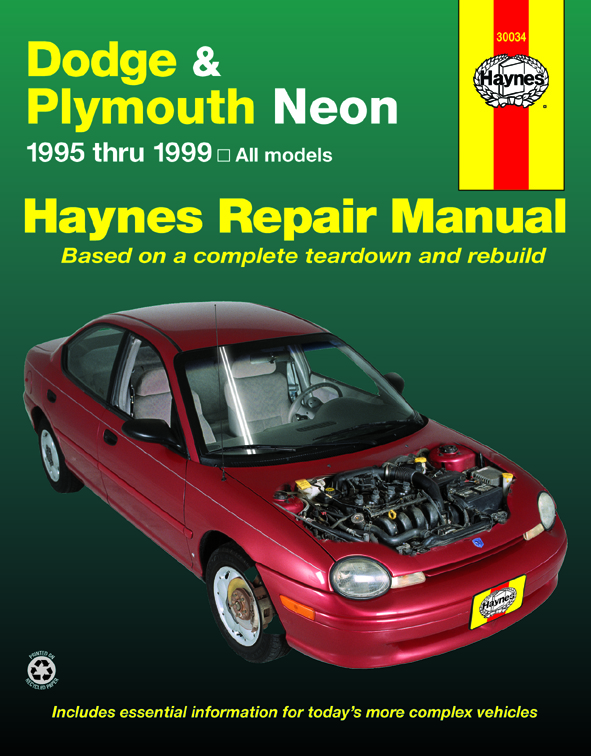 Dodge & Plymouth Neon (95-99) Haynes Repair Manual