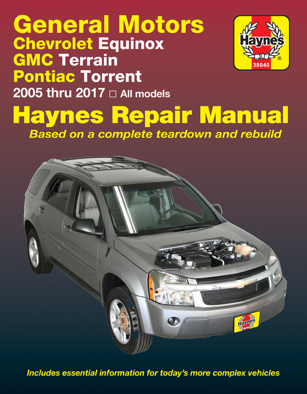 Skygge patrulje segment Pontiac Torrent Haynes Repair Manuals & Guides