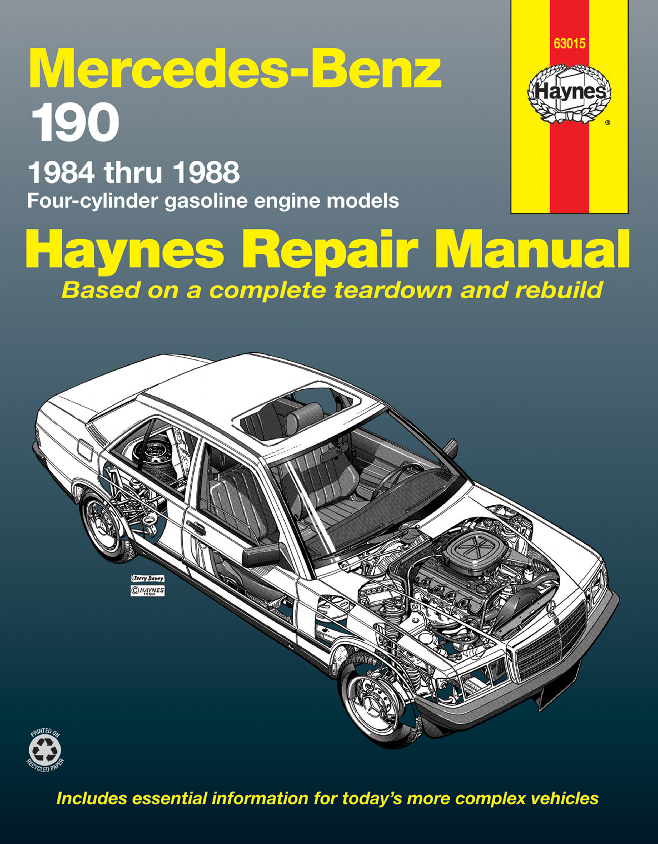 Mercedes-Benz 190 4-cylinder Gas Engines (84-88) Haynes Repair Manual