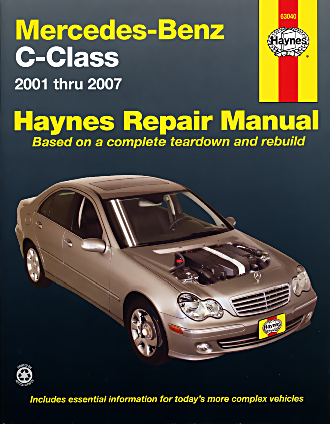 Repair Manual fits 2001-2007 Mercedes-Benz C240 C320 C230  HAYNES