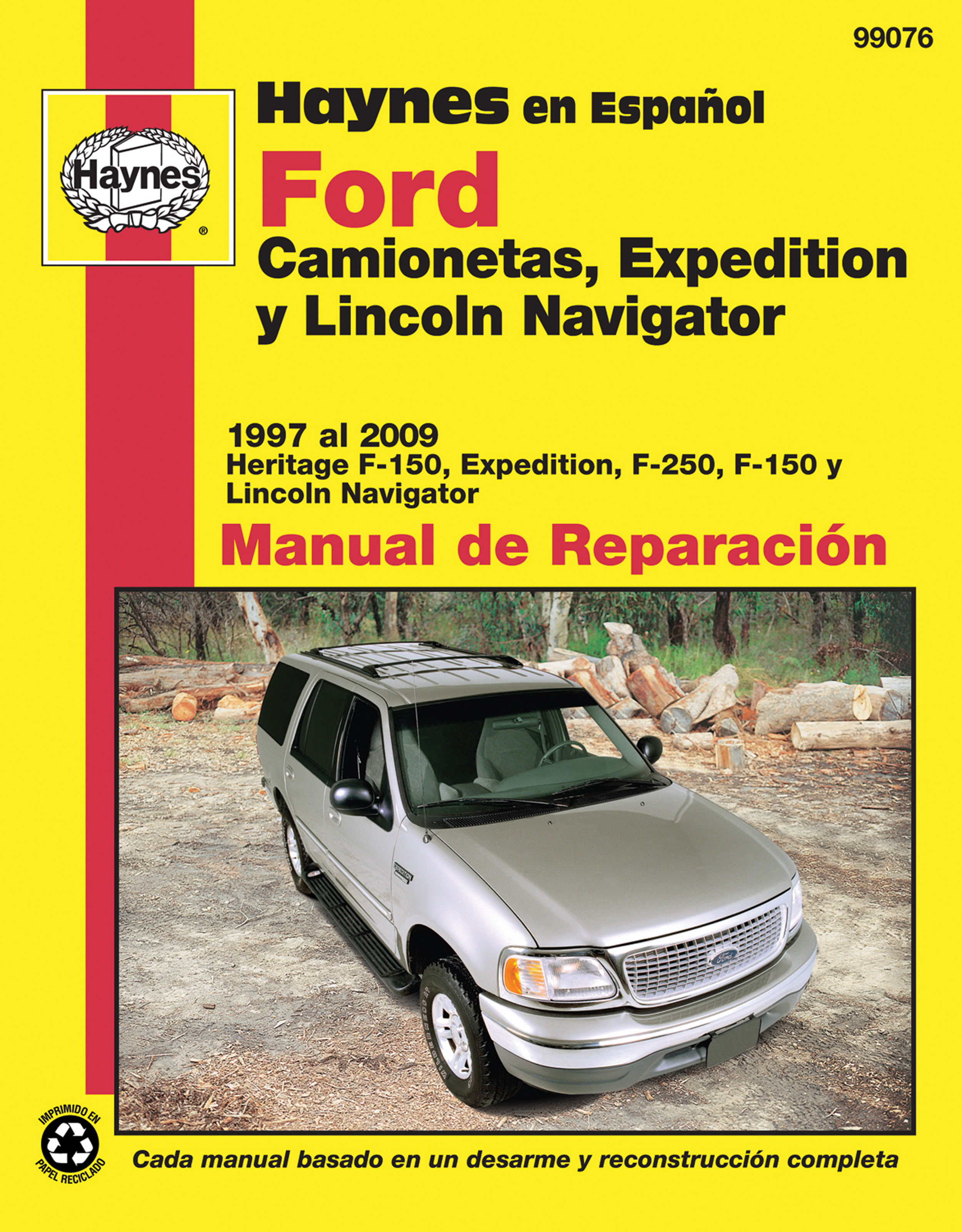 Ford Camionetas, Expedition y Lincoln Navigator Haynes Manual de